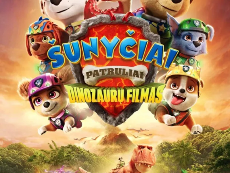 ŠUNYČIAI PATRULIAI: DINOZAURŲ FILMAS