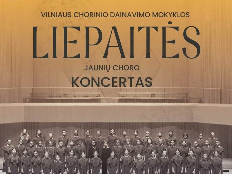 Vilniaus chorinio dainavimo mokyklos „Liepaitės“ koncertas