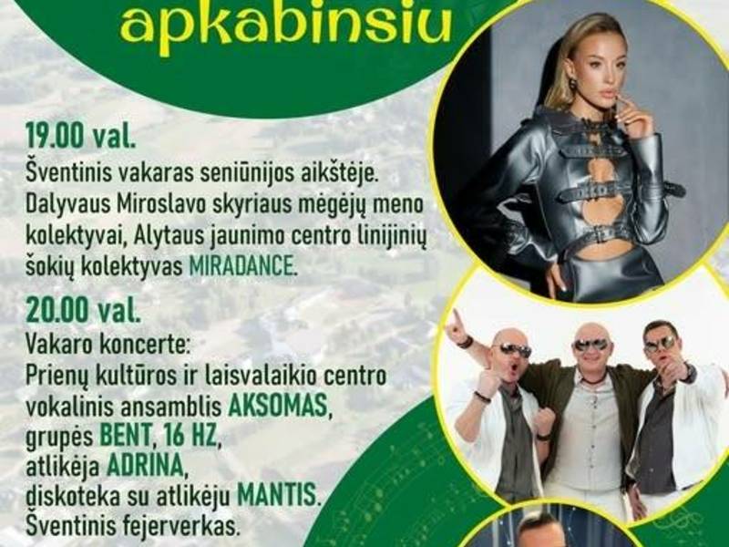 Miroslavo seniūnijos šventė „Širdim tave apkabinsiu