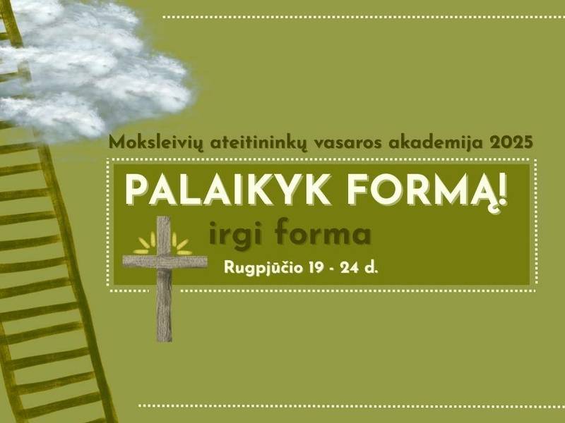 Moksleivių ateitininkų vasaros akademija 2025