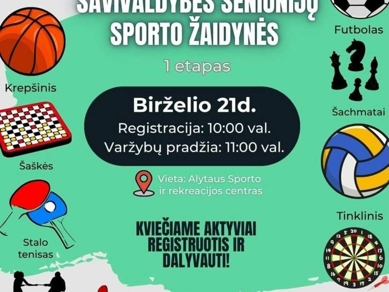  Alytaus miesto savivaldybės seniūnijų sporto žaidynes!