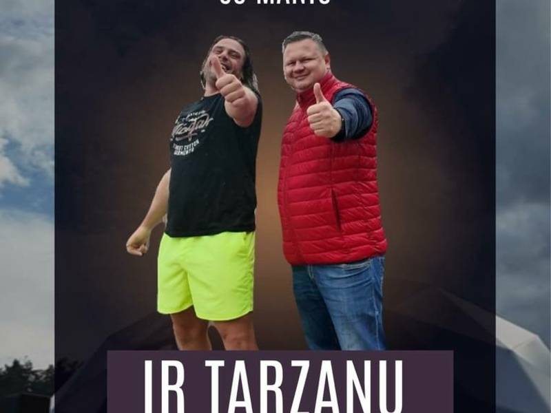 PROtinklalaidės filmavimas su Mantu ir garsiuoju Tarzanu! 