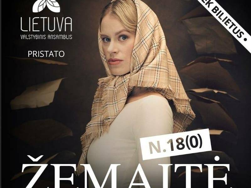  Šokio spektaklis ”Žemaitė N.18(0)”