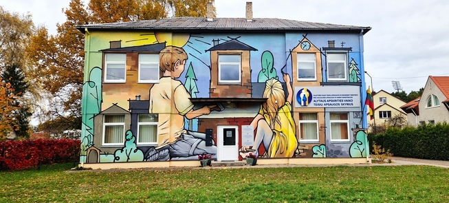 Budynek Wydziału Ochrony Praw Dziecka powiatu olickiego