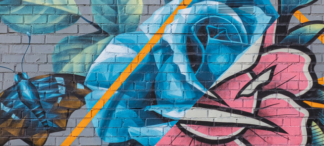 Plener artystów ulicznych przy ulicy Kauno