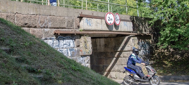 19 wiek wiadukt linii kolejowej Seiriju