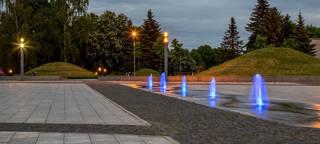 Fontanny pierwszego historycznego placu Olity