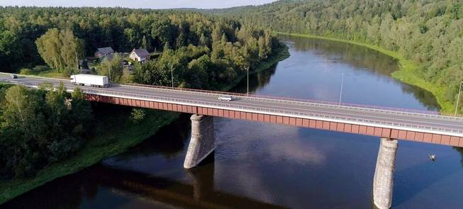 Most drogowy Kaniūkai