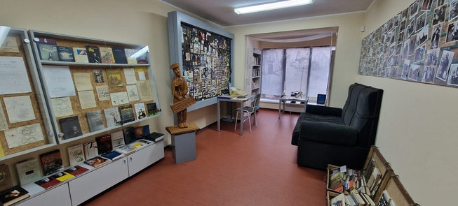 Pokój pisarza Jurgisa Kunczinasa