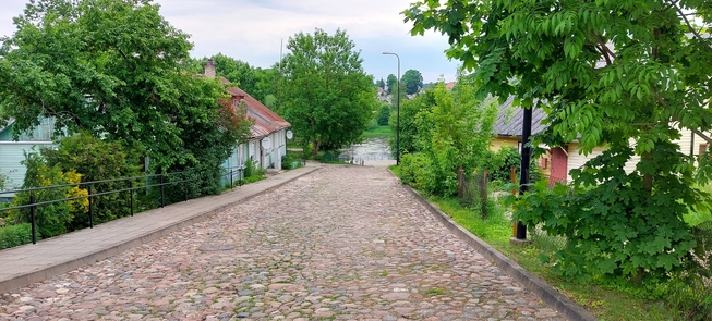 Zabytkowa ulica Niemna