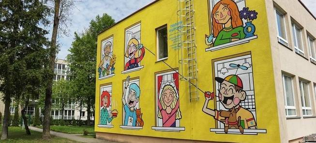 Piešinys, skirtas Lietuvos narystės Europos Sąjungoje 20-mečiui