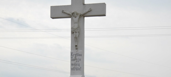 Krzyż „Bez Wilna nie uspokoimy się”