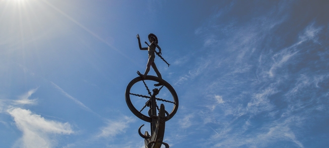 Rzeźba „Patrimpas”