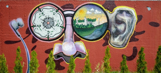 Graffiti na Ścieżce Zdrowia