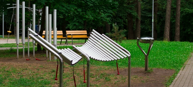 Lauko muzikos instrumentų aikštelė Alytuje