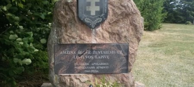 Pomnik partyzantów rejonu Dainava w Mirosławie