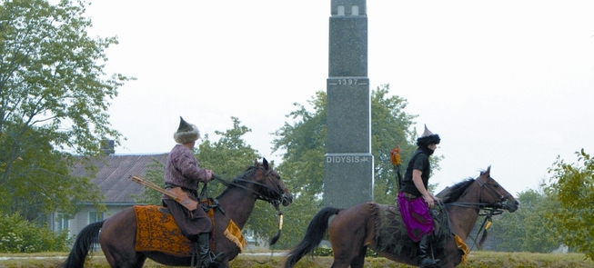 Pomnik wielkiego księcia Witolda Wielkiego w Raižiai