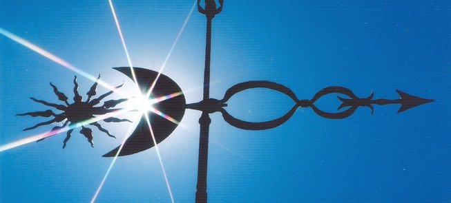 Rzeźba „Vētrunge” (Burza)